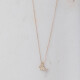11357 1 Dainty Gold Butterfly Necklace, Sparkle Butterfly Pendant with CZ, Gold Butterfly Charm Pendant,Delicate Daughters Gift,Mother Daughter Gift