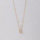 11353 2 Dainty Heart Necklace, Gold Heart in 14K Solid Gold, Dainty Little Heart Pendant, When Calls the Heart, My Heart Belongs 2U