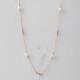 11726 2 Gold Station Pearl Necklace,14k Lustrous Pearl and Gold Beads Choker , Bridal Gift, Bachelorette Gift, Bidesmaid Gifts, Dainty Bridal Gift