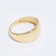 25009-4 Modern Signet Ring,Chunky Signet Ring,Solid Gold Signet Ring,Signet Ring Women Gold,21st Birthday Gift for Her