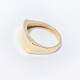 25010-3 Rectangle Signet Ring,Custom Rectangle Signet Ring,Engraved Signet Ring,14k Solid Gold Signet Ring,7th Anniversary Gift