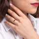 25019-4 Garnet Solitaire Ring,Natural Garnet Ring,14k Gold Garnet Ring,January Birthstone Ring,60th Birthday Gifts for Women