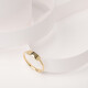 25068 2 Name Ring Stackable in 14K Gold for Mothers Day Gift from Husband