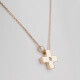 3010 4 Delicate Cross Necklace, Simple Skinny Cross, CZ - Pearl Cross, Relegious Jewelry ,Faith Pendant ,First Communion Gift,Νurse Graduation Gift