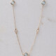 11807 2 Gold Genuine Aquamarine Pandant,Raw Aquamarine Necklace,March Birthstone ,Healing Crystal Choker,Raw Chakra Crystal