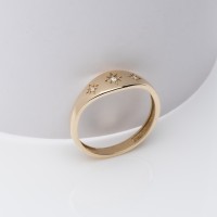 25157-1 14k Solid-Gold-Ring
