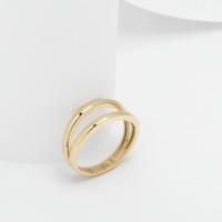 25165-1 gold-Dome-Ring