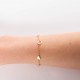 BG-138-1 Station-Bracelet-gold-women