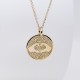 DC-001-1 Round-Coin-Necklace