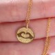 DC-001-4 Dainty-14k Solid-Gold-Heart-Hands-Necklace