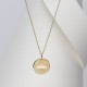 DC-008-1 Dainty-14k Solid-Gold-Crown-Necklace