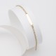 TRZ-3 Pesonalized -id-Bracelet-14k gold