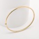 X-1093-4 YELLOW-GOLD-BANGLE