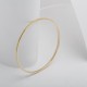 X-1121-1 SOLID-GOLD-BAGLE-BRACELET